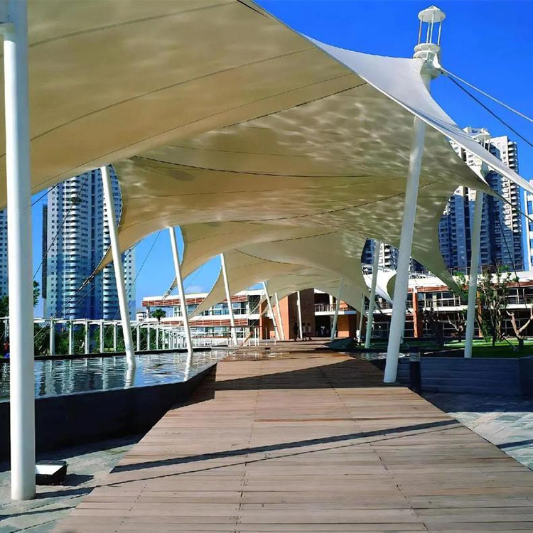 庄河市膜结构景观棚