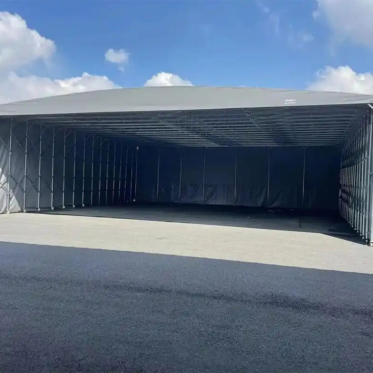 庄河市电动/移动推拉棚