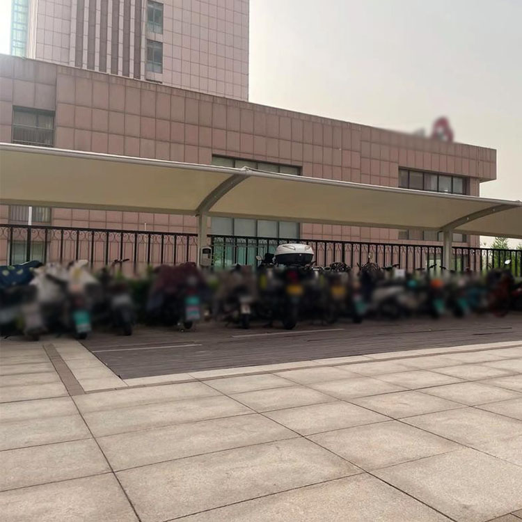 庄河市膜结构电动车棚